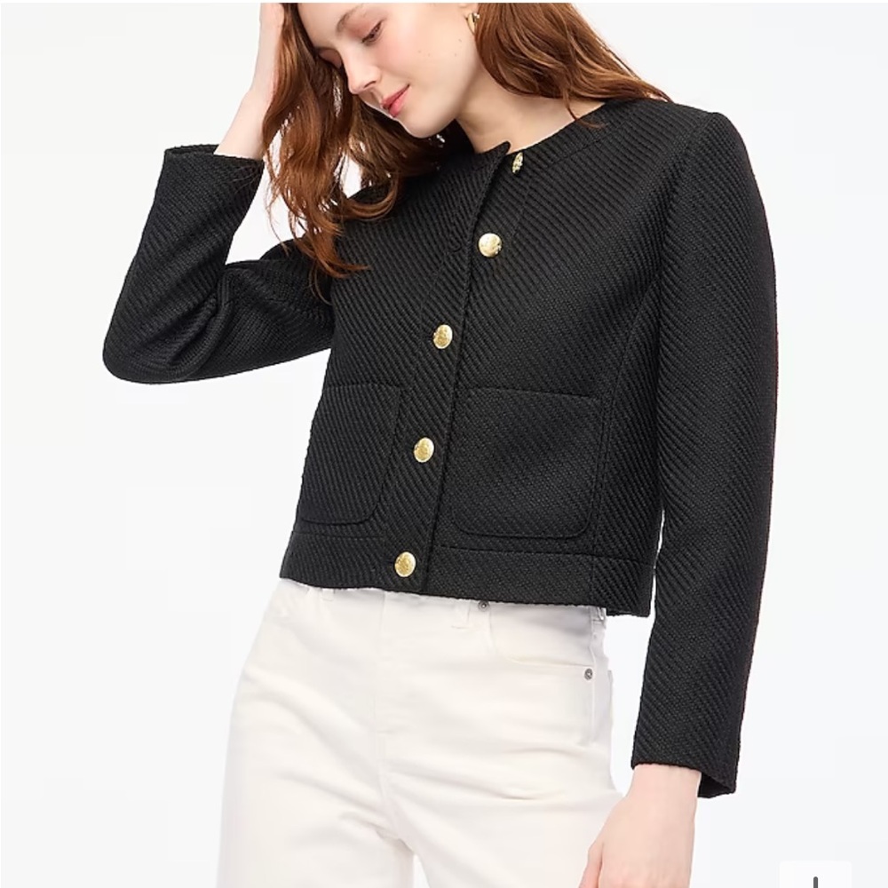 Tweed Black Lady Jacket NWT